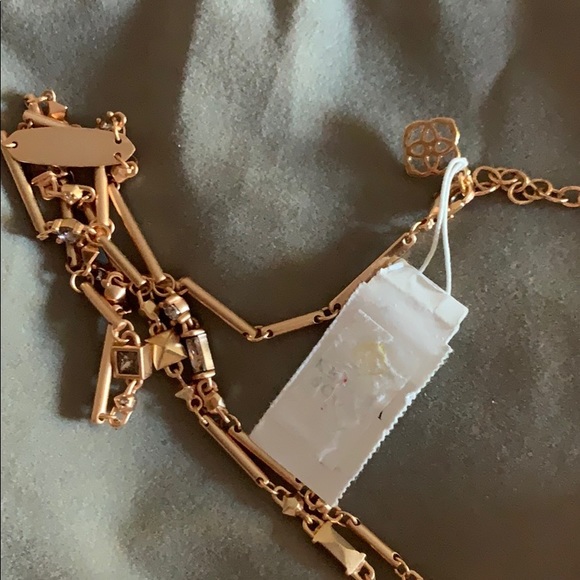 Kendra Scott y Crowley necklace in rose go… - Picture 11 of 13